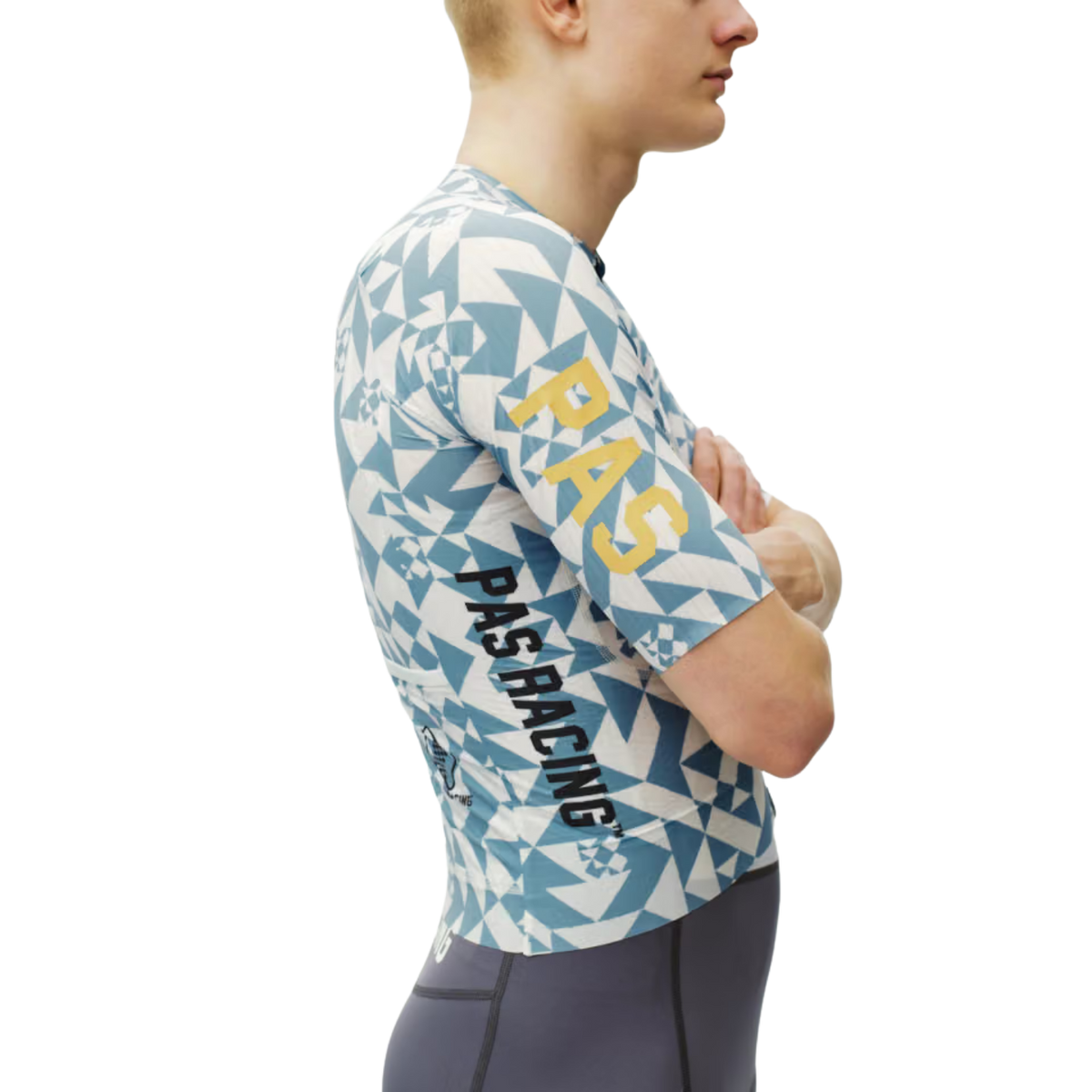 Pas Normal Studios PAS Racing Mechanism Pro Jersey - Origami Light Blue