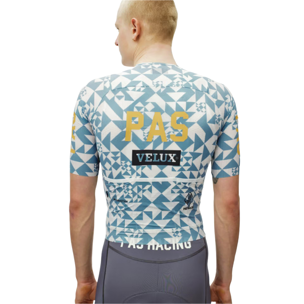 Pas Normal Studios PAS Racing Mechanism Pro Jersey - Origami Light Blue