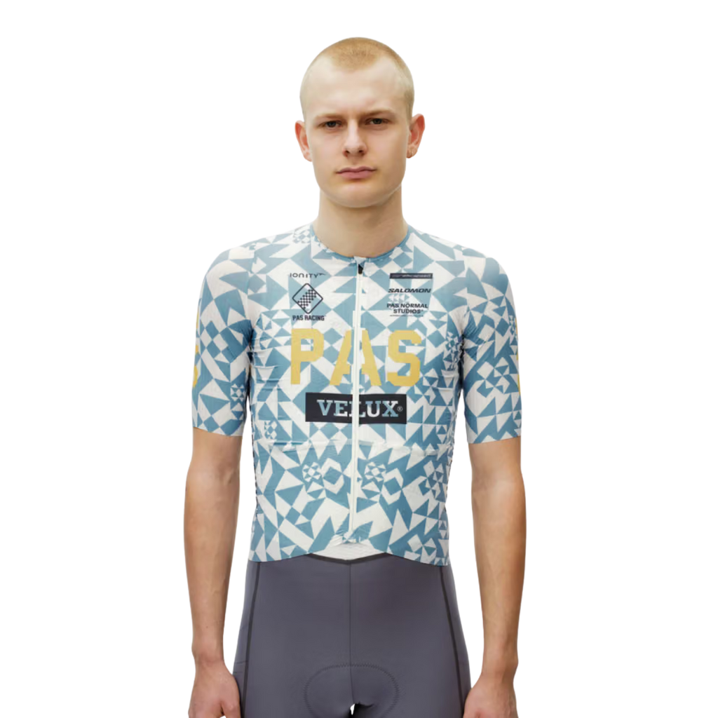 Pas Normal Studios PAS Racing Mechanism Pro Jersey - Origami Light Blue