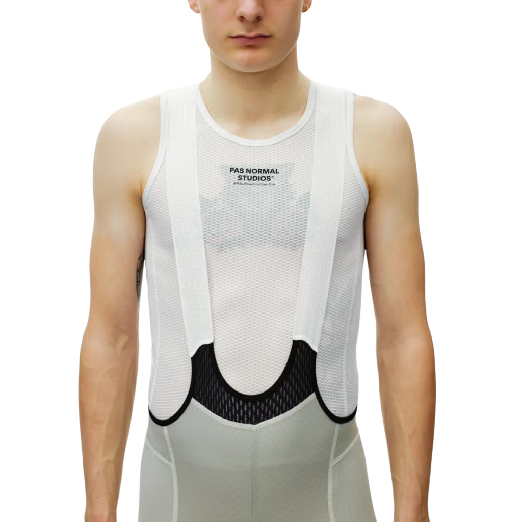 Pas Normal Studios x Breakfast Club Mechanism Bibs - Light Grey