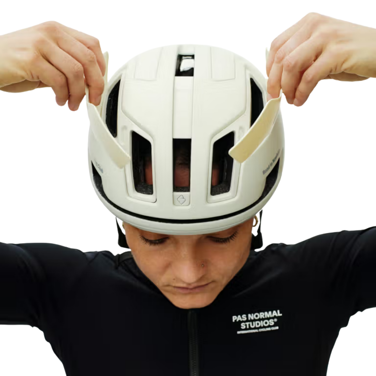 Pas Normal Studios x Sweet Protection Falconer Aero 2Vi MIPS Helmet - Off White