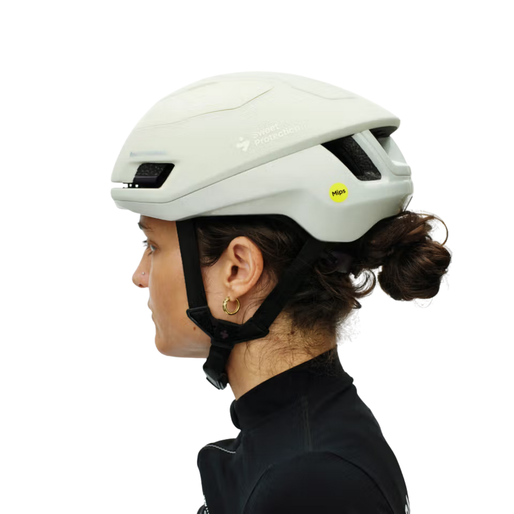 Pas Normal Studios x Sweet Protection Falconer Aero 2Vi MIPS Helmet - Off White