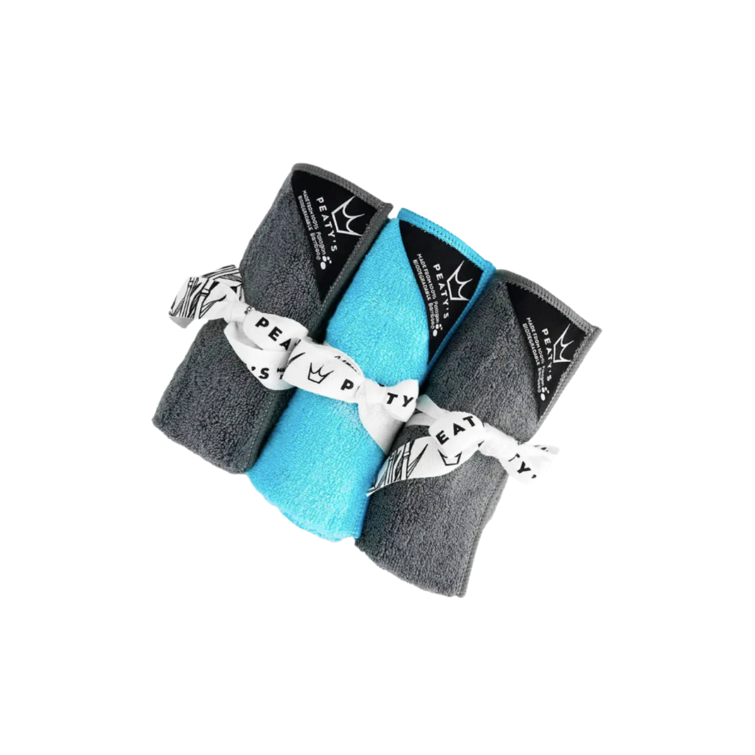 Peaty's Bamboo Bicycle Cleaning Cloths (3 Pack)