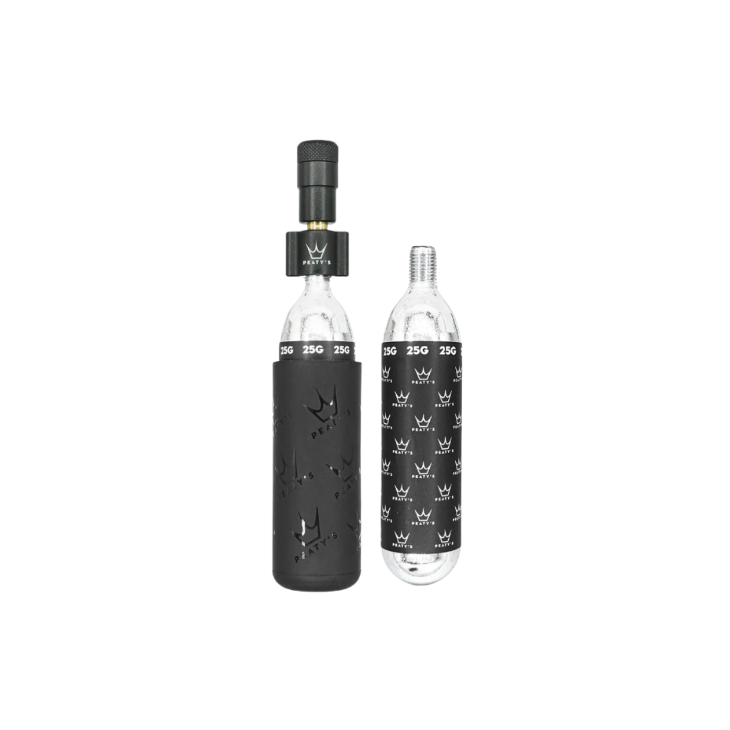 Peaty's Holeshot CO2 Tyre Inflator Kit - Black
