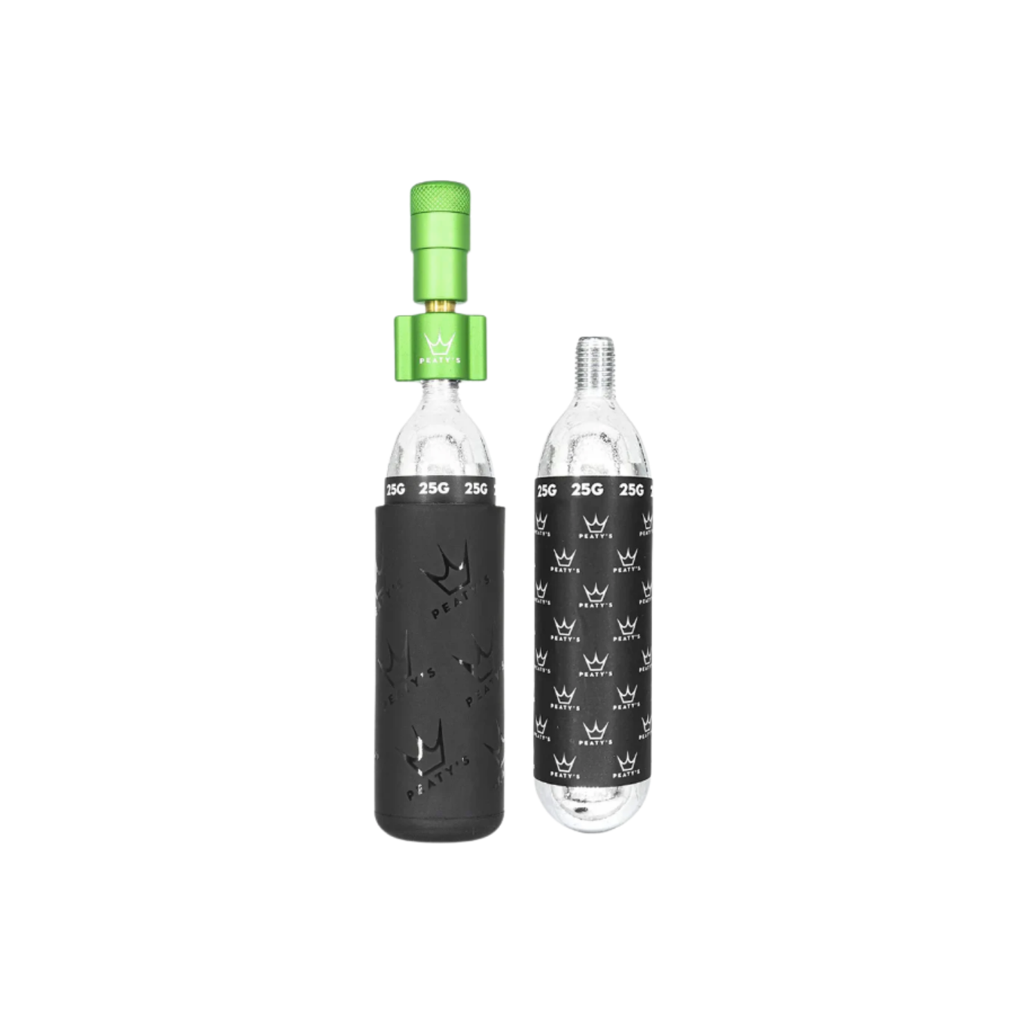 Peaty's Holeshot CO2 Tyre Inflator Kit - Emerald