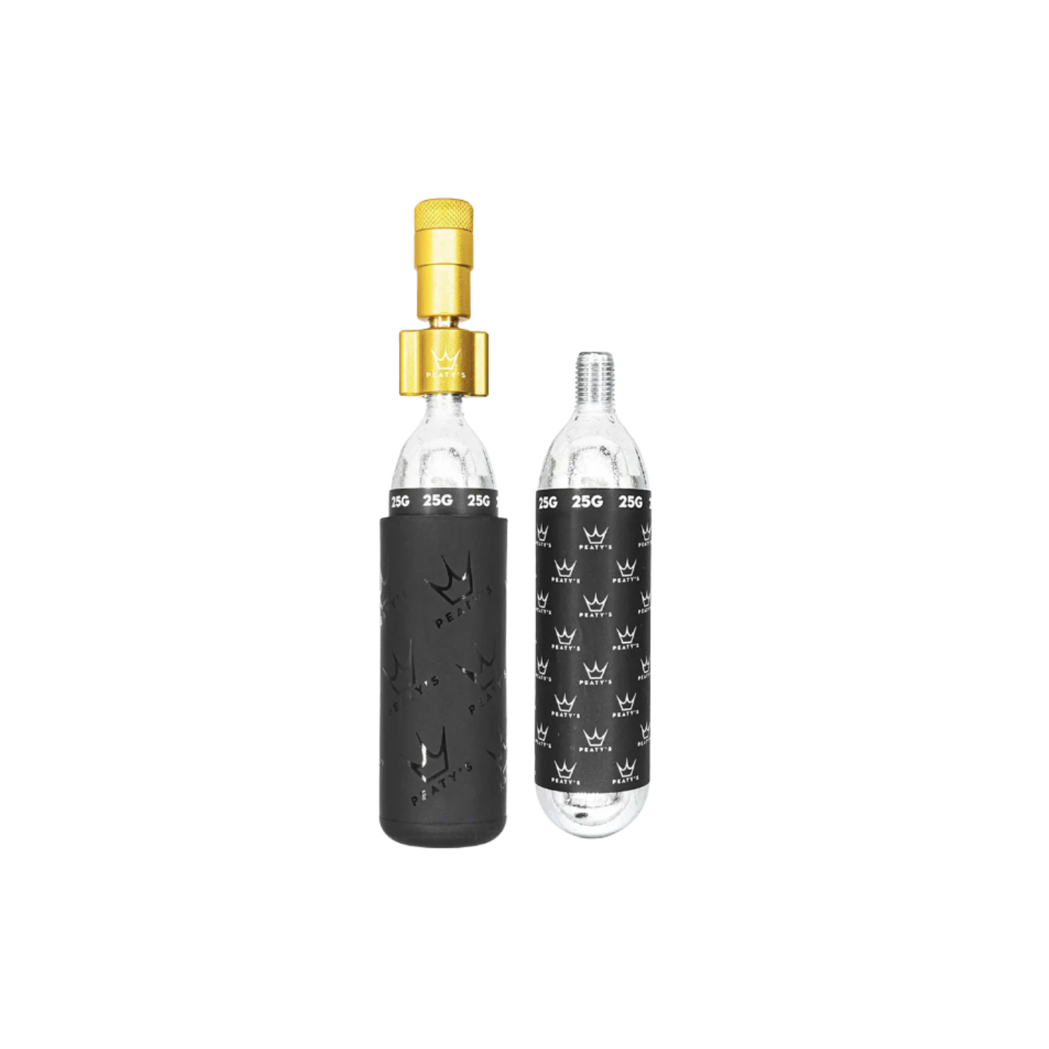 Peaty's Holeshot CO2 Tyre Inflator Kit - Gold