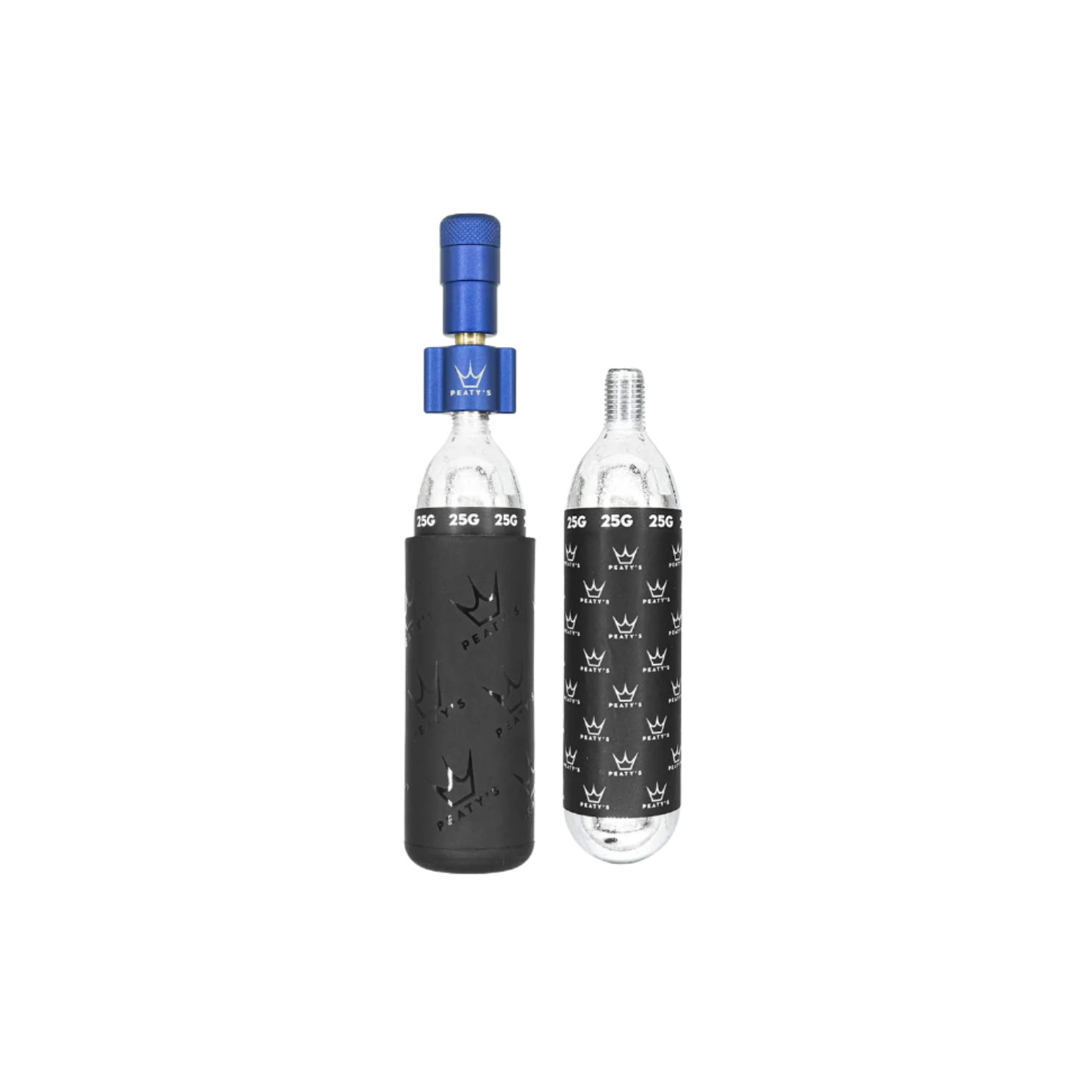 Peaty's Holeshot CO2 Tyre Inflator Kit - Navy