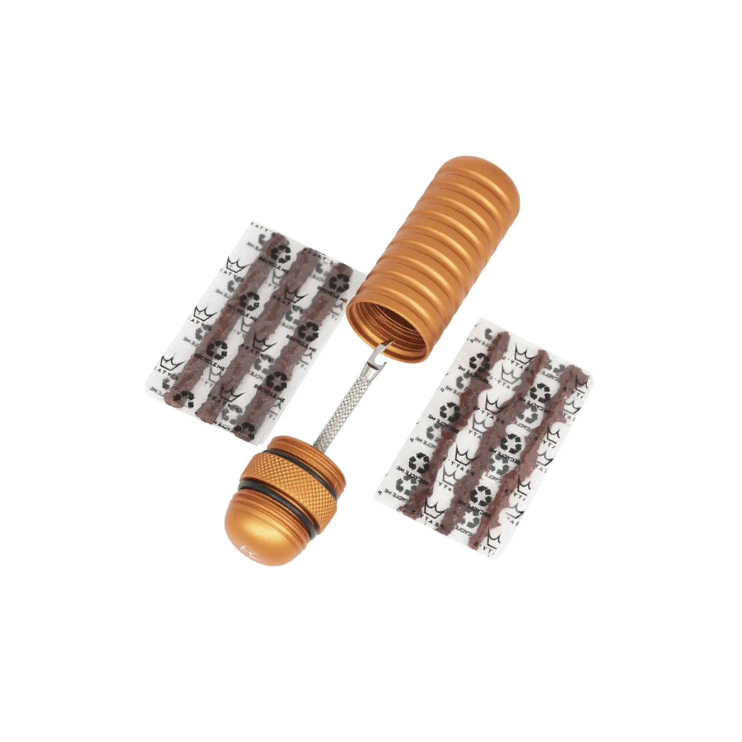 Peaty's Holeshot Tubeless Puncture Plugger Kit - Mango