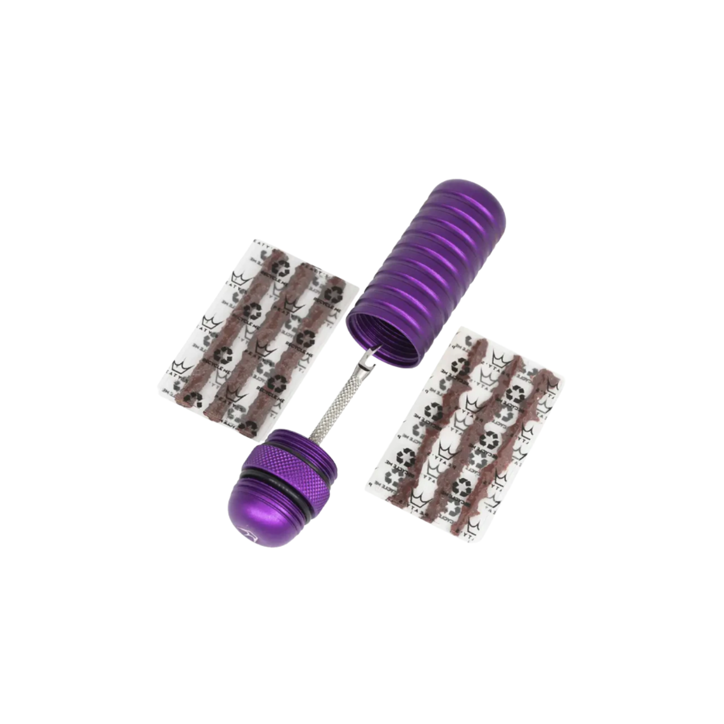 Peaty's Holeshot Tubeless Puncture Plugger Kit - Violet