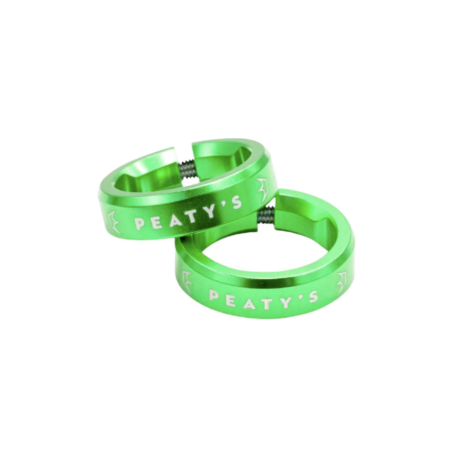 Peaty's Monarch Grip Lockring Set - Emerald