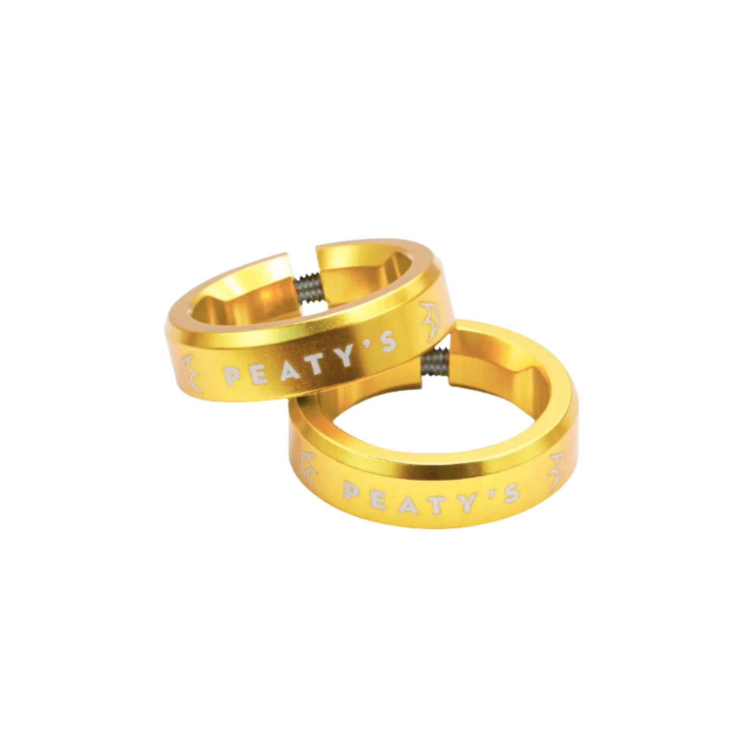 Peaty's Monarch Grip Lockring Set - Gold