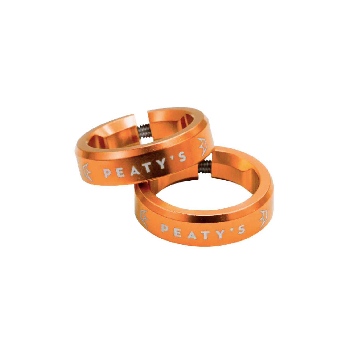 Peaty's Monarch Grip Lockring Set - Mango