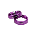 Peaty's Monarch Grip Lockring Set - Violet