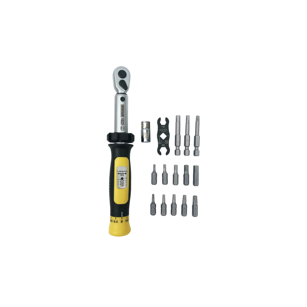 Pedro's Demi Torque Wrench II & Bit Set (3-15Nm)