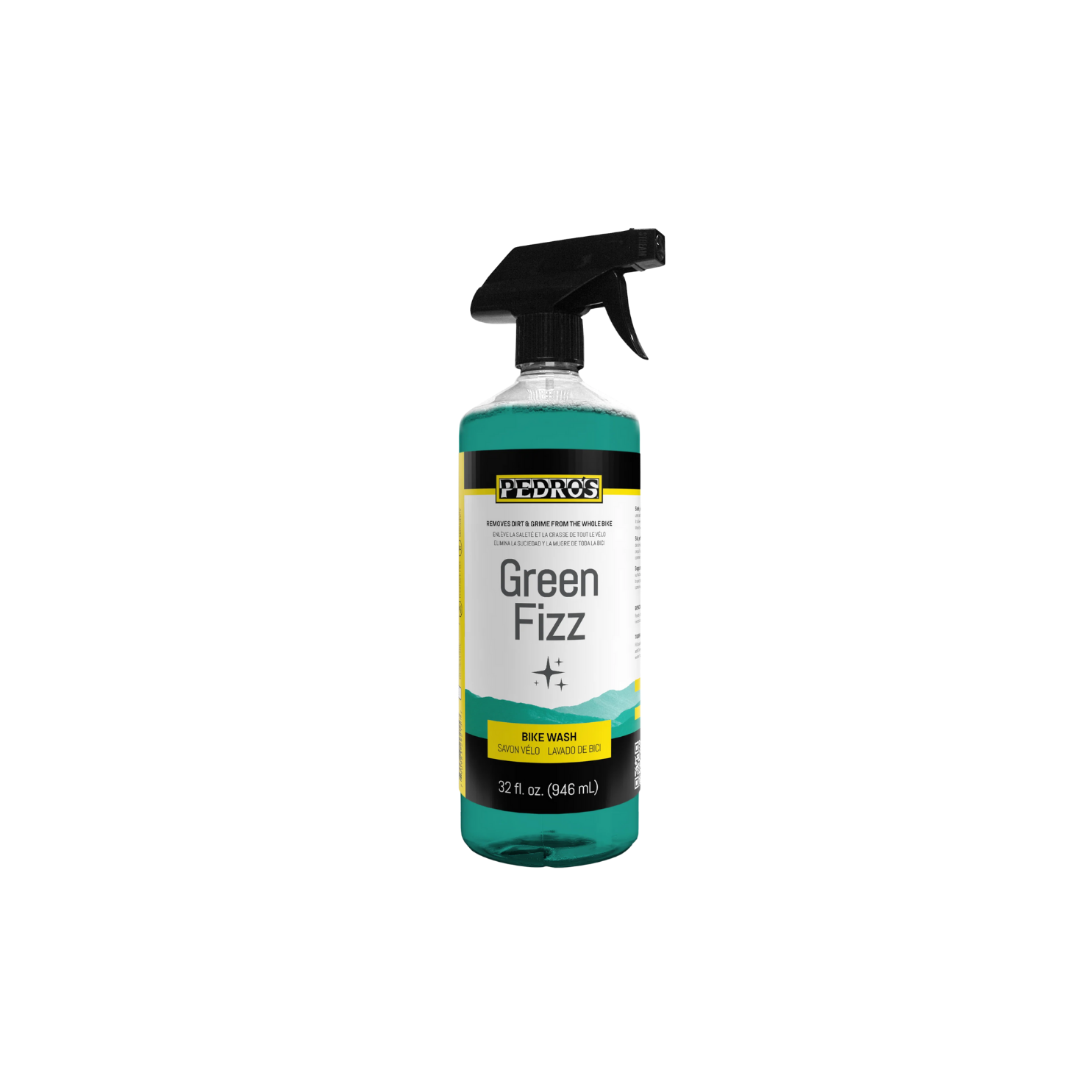 Pedro's Green Fizz Foaming Bike Wash - 32oz/946ml