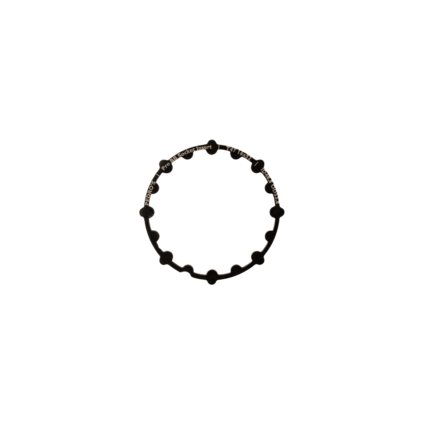 Pedro's Pro BB Socket System Insert - T47 16 x 52mm