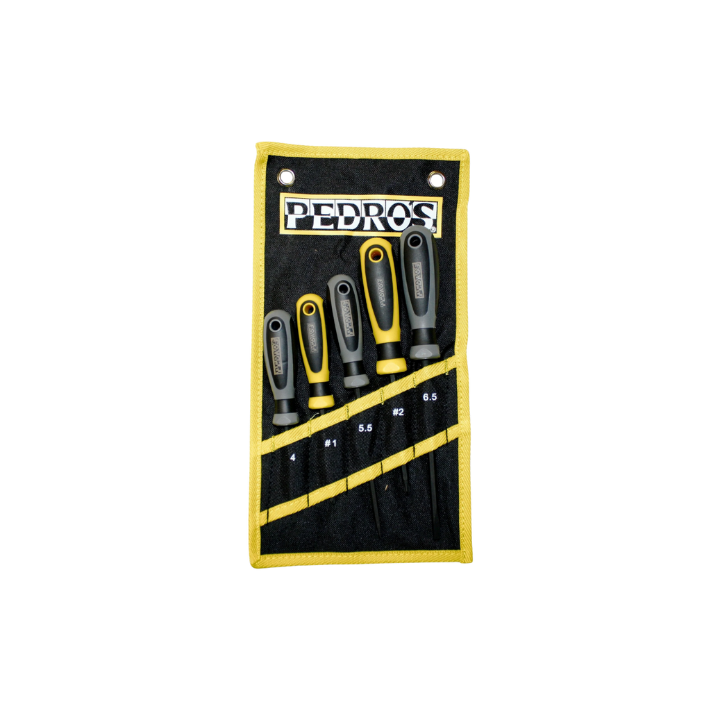 Pedro's Screwdriver Set - 5 Piece With Pouch
