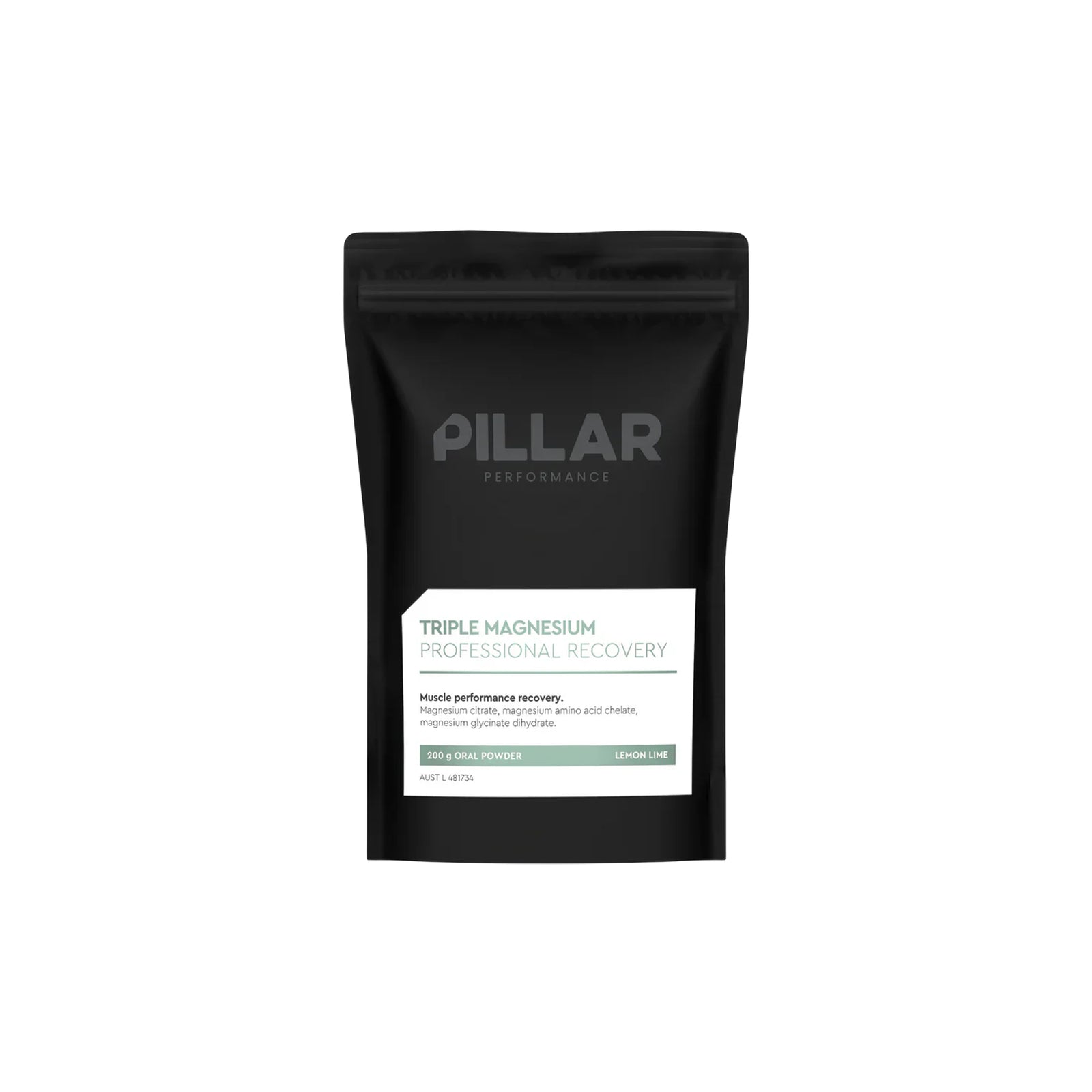 Pillar Performance 三重镁粉（袋装）- 柠檬青柠
