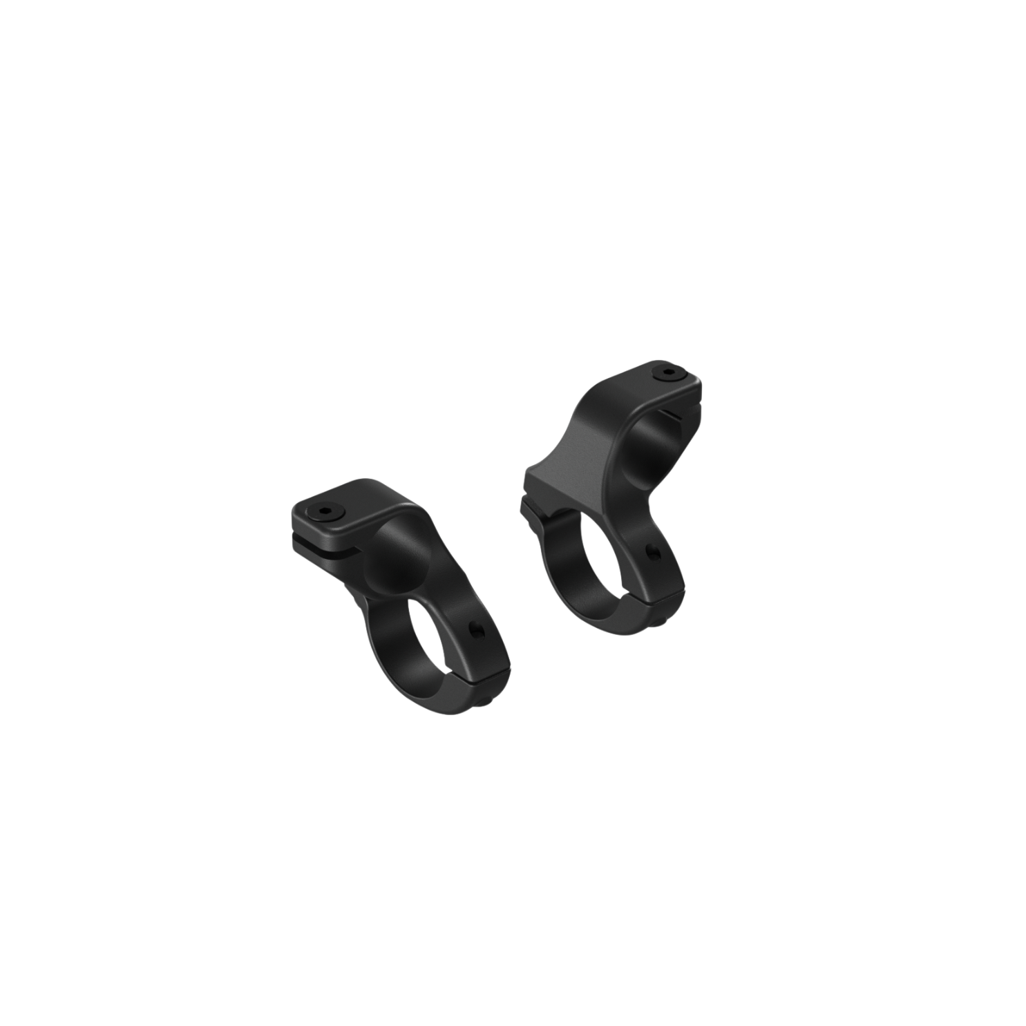 Pro Brackets - Aero Clip-On Black 31.8Mm / 22.2Mm Alloy Brackets Only