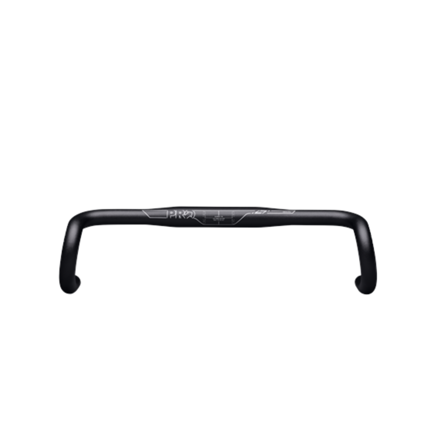 Pro Gravel Bar - Lt Alloy Black 44Cm 31.8Mm 10 Deg Flare