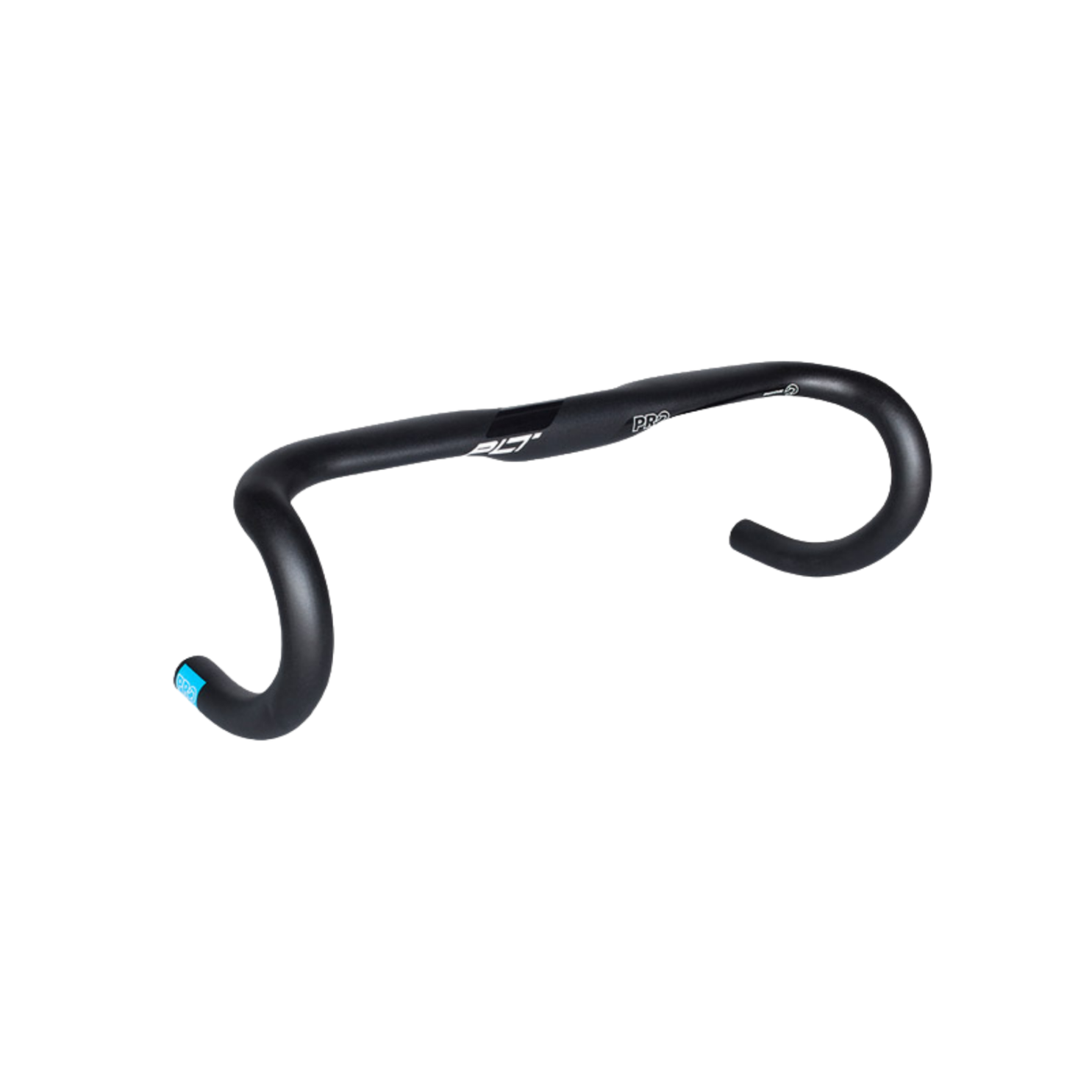 PRO Road Bar PLT Compact Ergo Black 44cm Drop 127.5 Reach 75