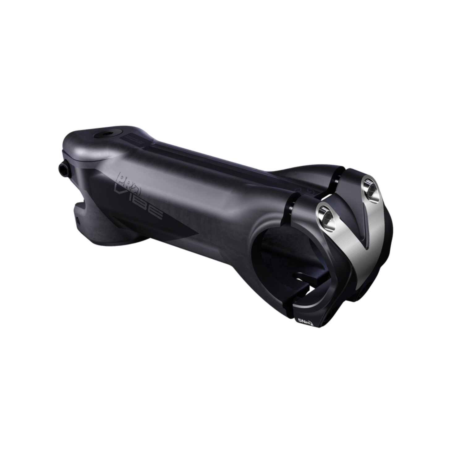 Pro Road Stem - Vibe Alloy 110mm / 31.8mm 10Deg - Black - Negative Angle 1 1/4” Di2 Comp