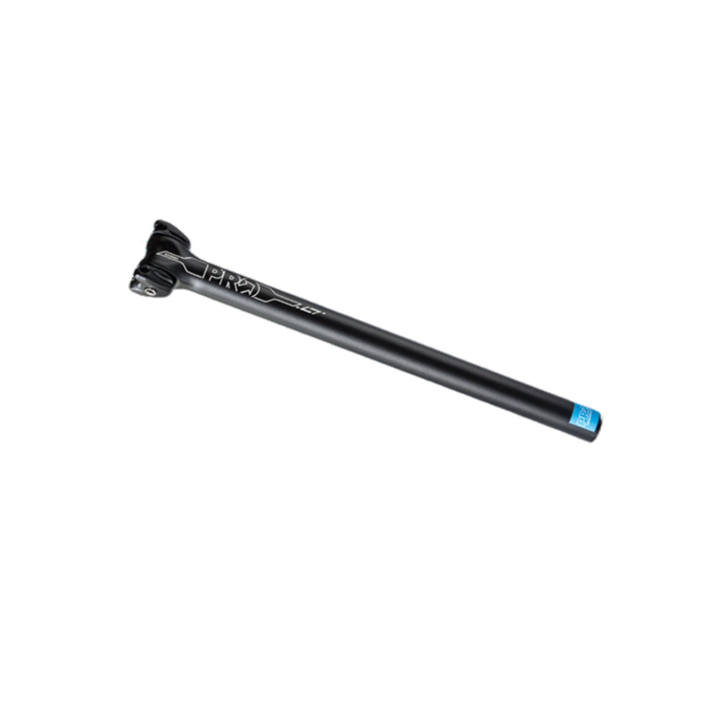 Pro Seat Post - Lt - Black - 27.2mm 400mm 0mm Offset