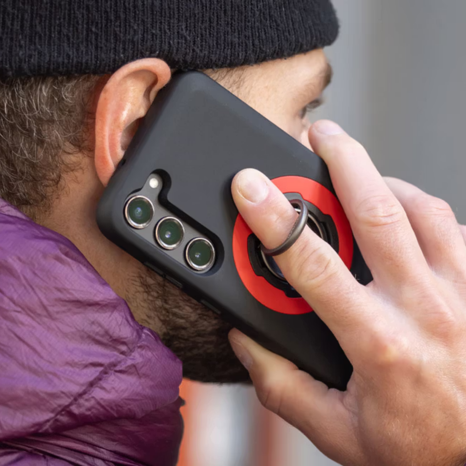 Quad Lock MAG Ring Red