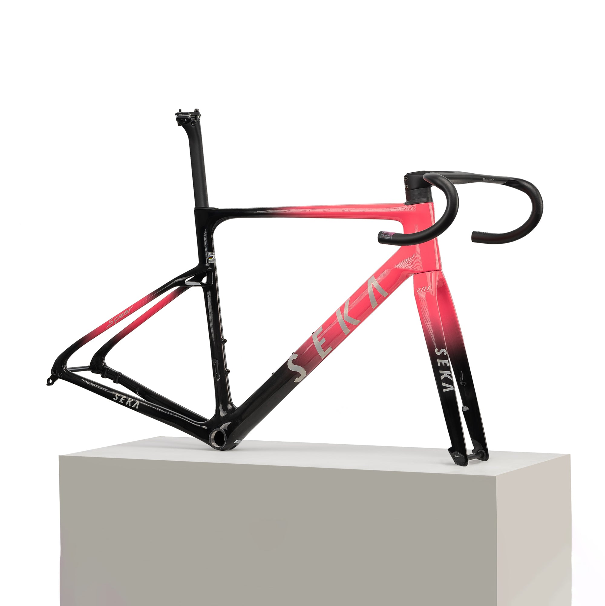 SEKA Spear RDC Carbon Road Disc Frameset - Meteor Pink