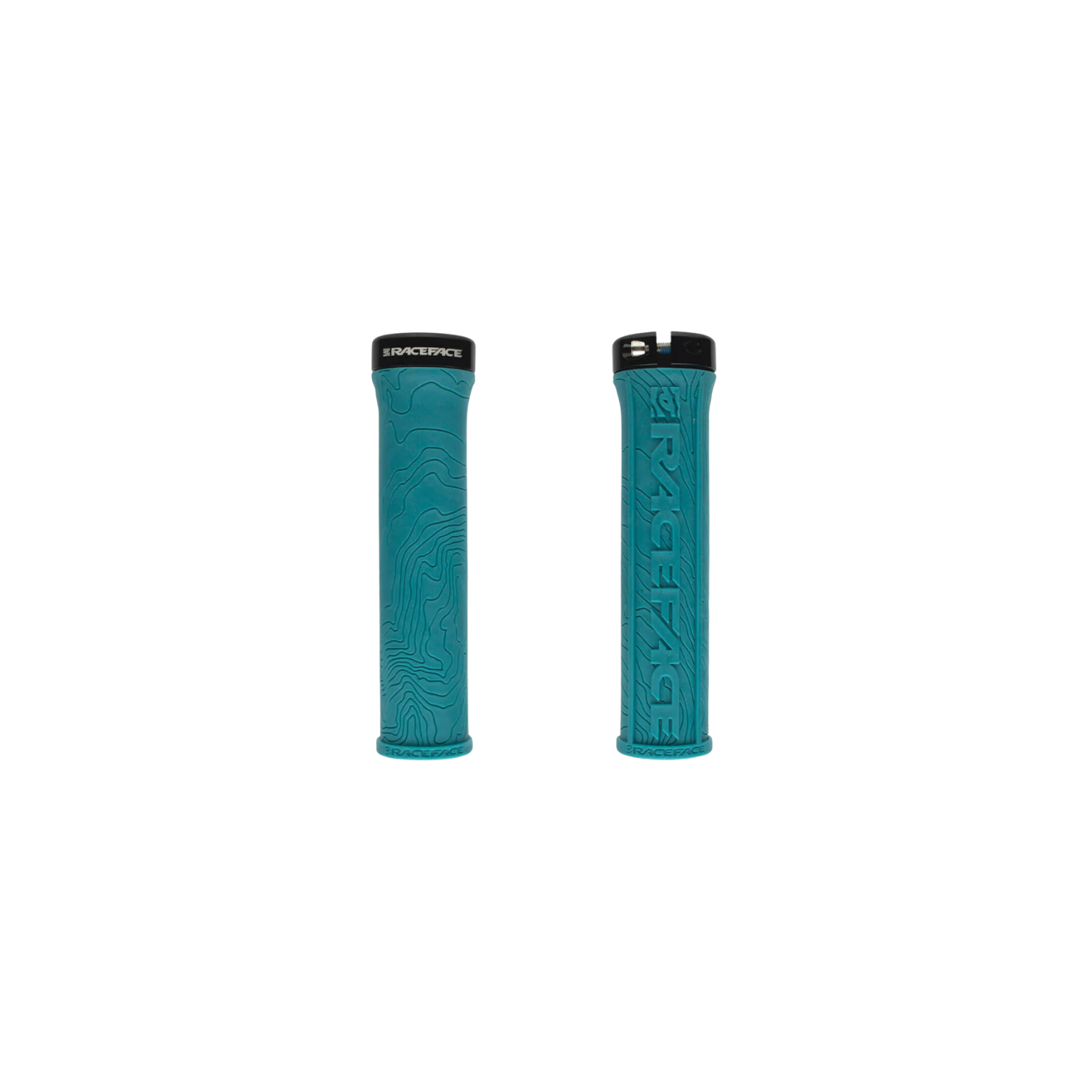 Race Face Half Nelson Grip - Turquoise