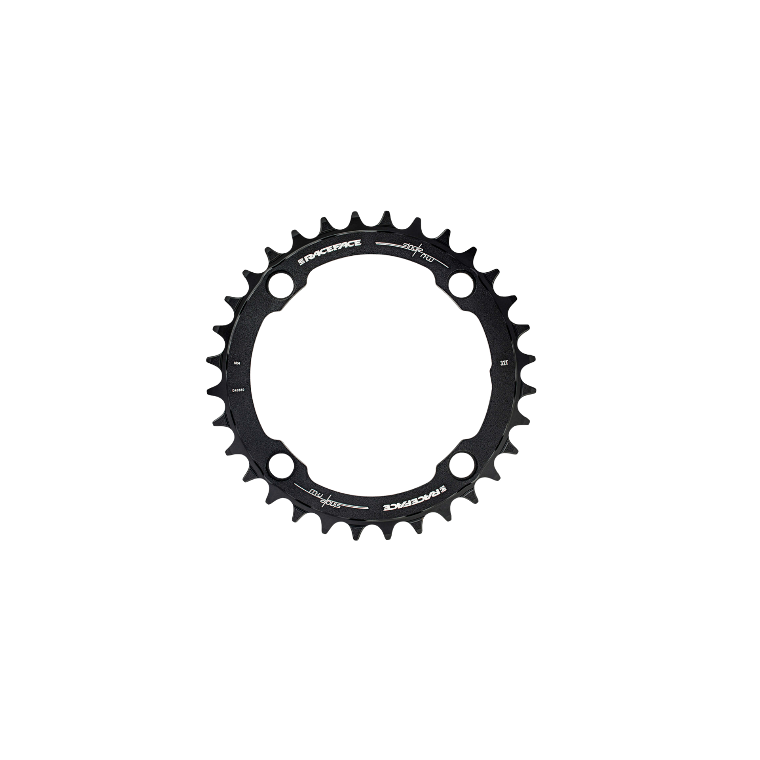 Race Face Narrow-Wide 104 BCD 1x Chainring - Black