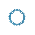 Race Face Narrow-Wide 104 BCD 1x Chainring - Blue