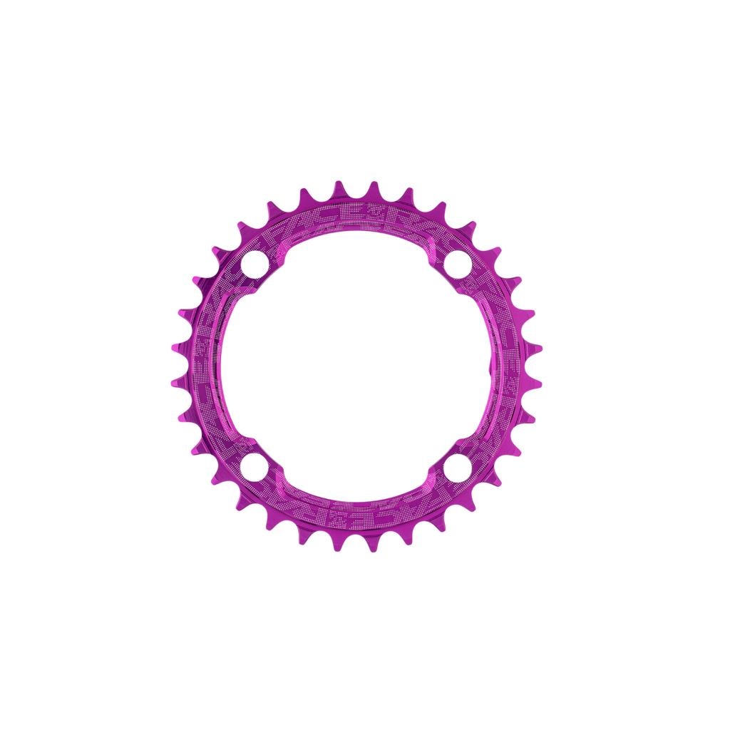 Race Face Narrow-Wide 104 BCD 1x Chainring - Purple