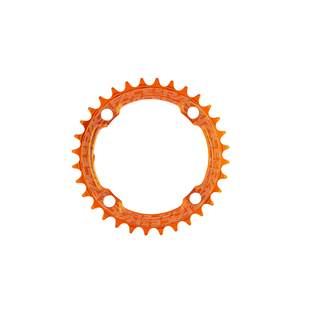 Race Face Narrow-Wide 104 BCD 1x Chainring - Orange