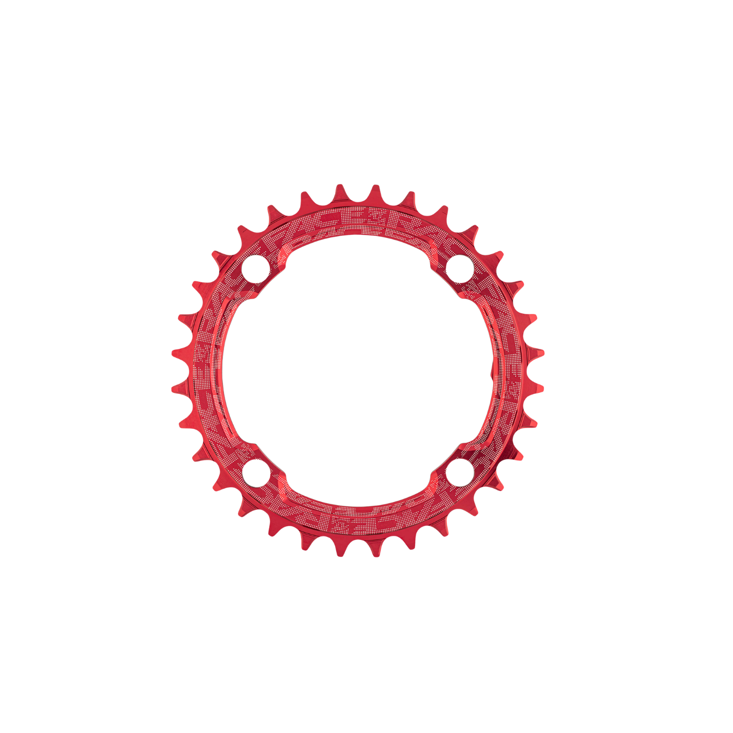 Race Face Narrow-Wide 104 BCD 1x Chainring - Red