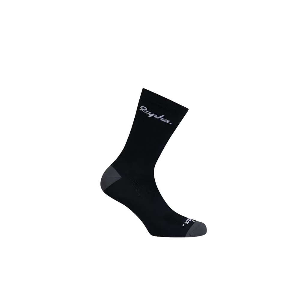 Rapha Logo Socks - Black/Grey