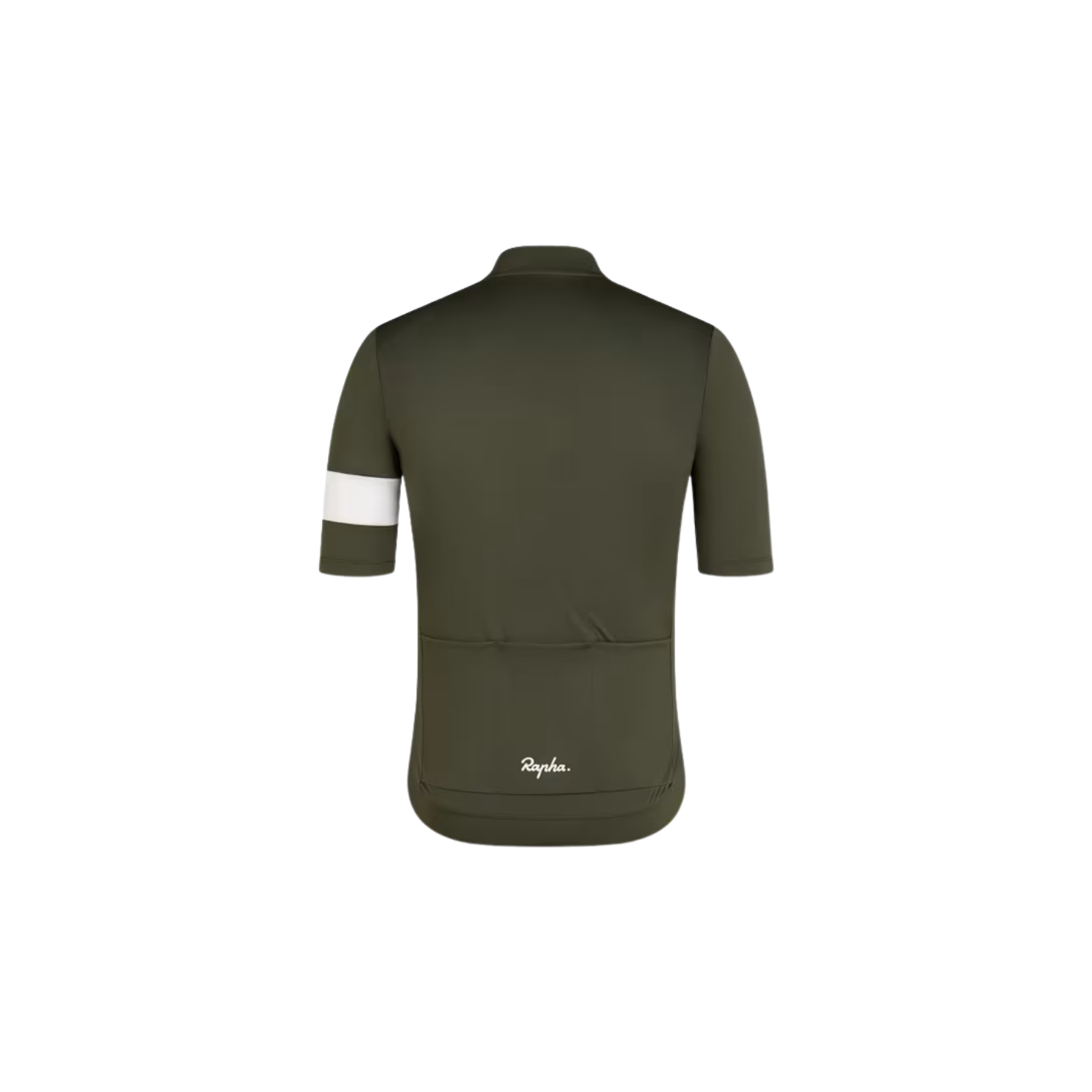 Rapha Men's Core Jersey - Dark Green/White
