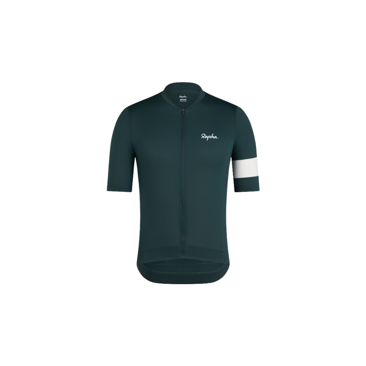 Rapha Men's Core Lightweight Jersey - Forest Green/White