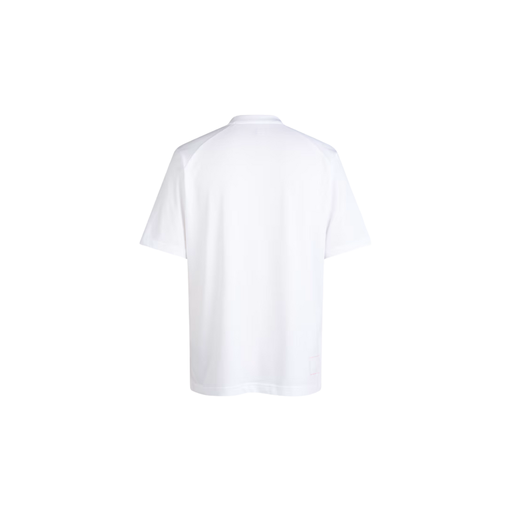 Rapha Men's Logo T-Shirt - White/High-Vis Pink