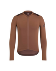 Rapha Pro Team Long Sleeve Lightweight Jersey - Chestnut Brown/Walnut Brown