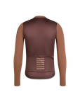 Rapha Pro Team Long Sleeve Lightweight Jersey - Chestnut Brown/Walnut Brown