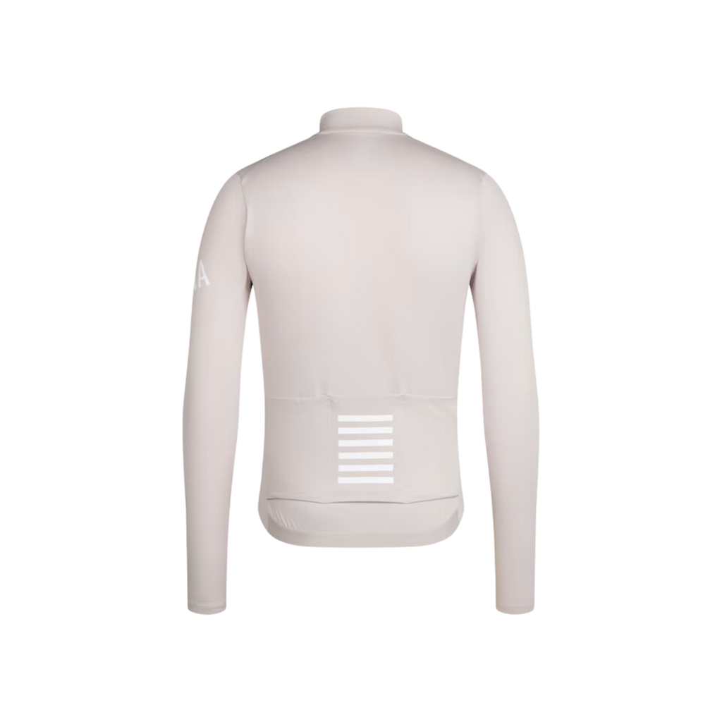 Rapha Pro Team 长袖中量级运动衫 - 银灰色 / 白色 Alyssum