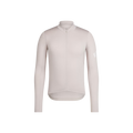 Rapha Pro Team Long Sleeve Midweight Jersey - Silver Gray / White Alyssum