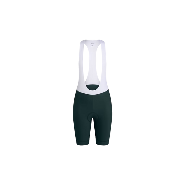 Rapha Women's Core Bib Shorts - Forest Green/White – CCACHE
