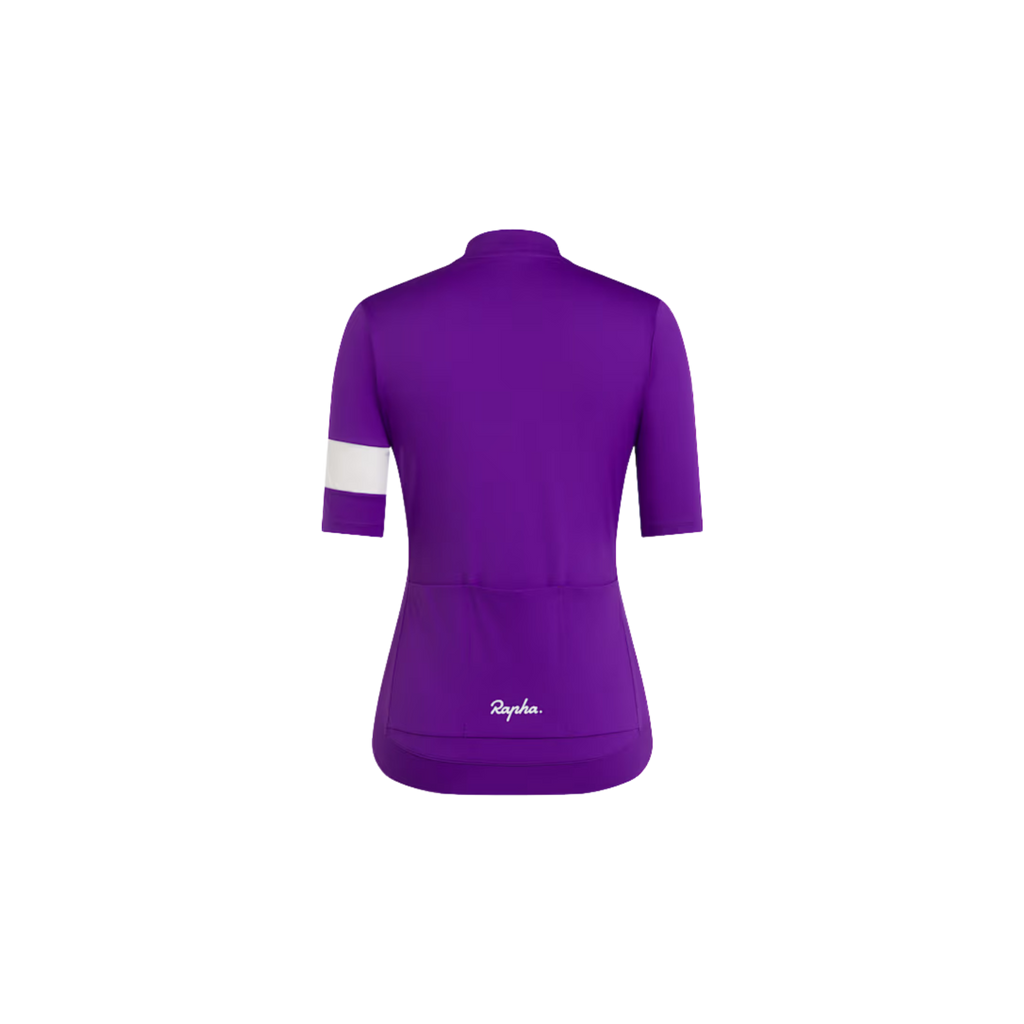 Rapha Women's Core Jersey - Ultraviolet/White