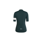 Rapha Women's Core Lightweight Jersey - Forest Green/White