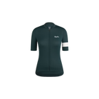 Rapha Women's Core Lightweight Jersey - Forest Green/White