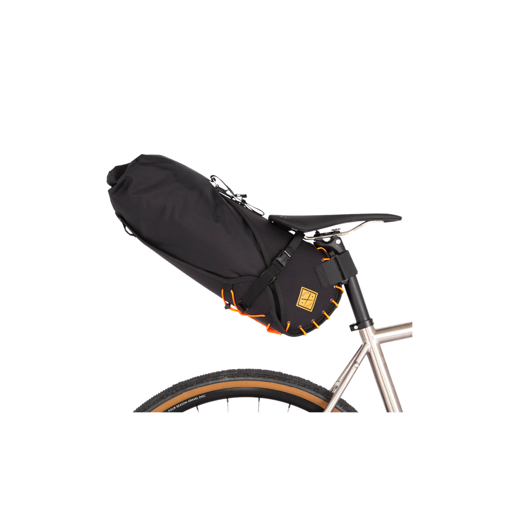Restrap Saddle Bag (14L) - Black/Orange