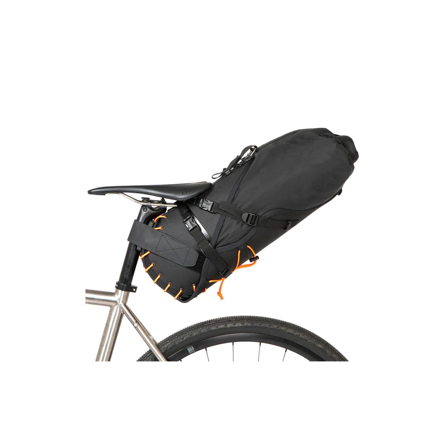 Restrap Saddle Bag (18L) - Black/Orange