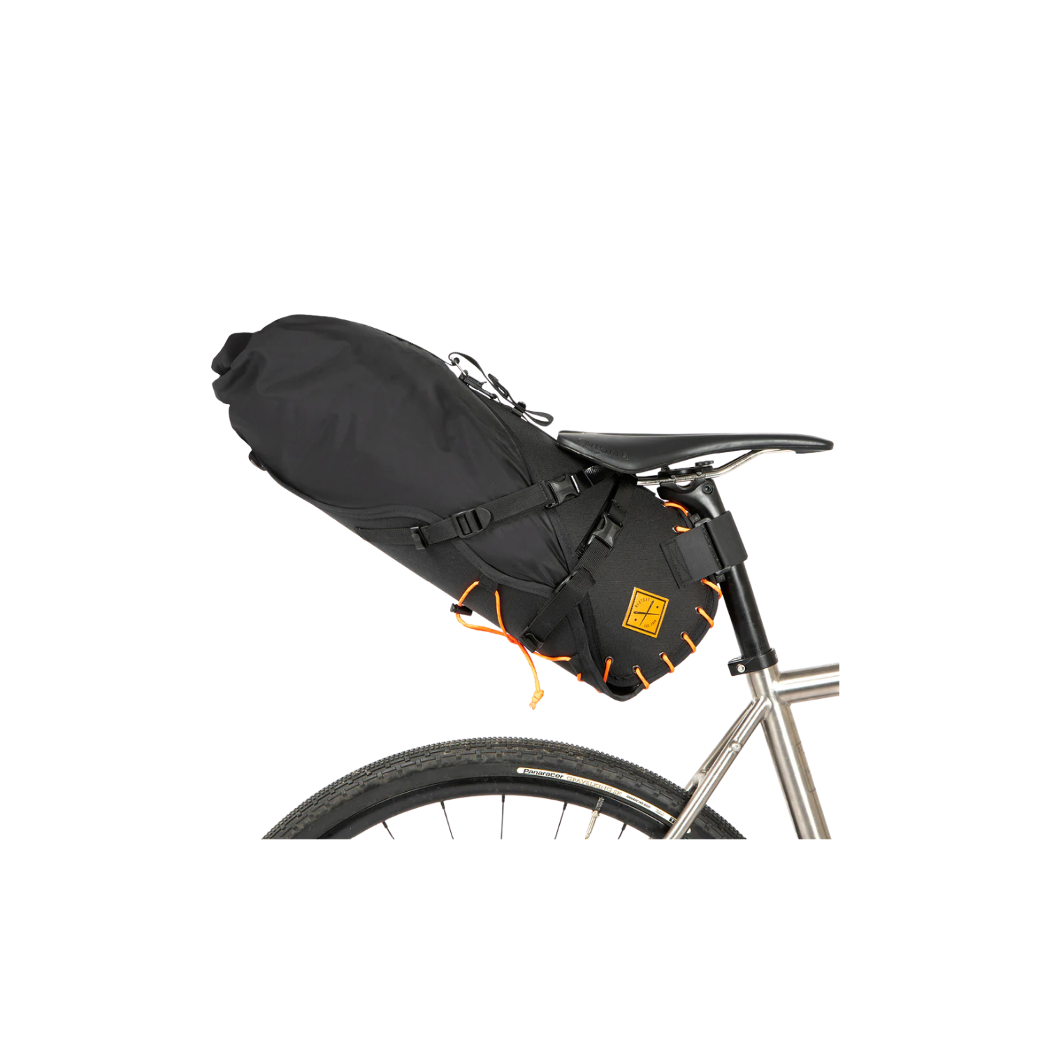 Restrap Saddle Bag (18L) - Black/Orange
